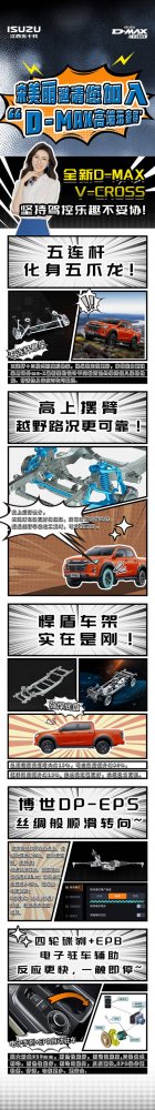 全新D-MAX V-CROSS，带你晋身皮卡高端玩家行列！